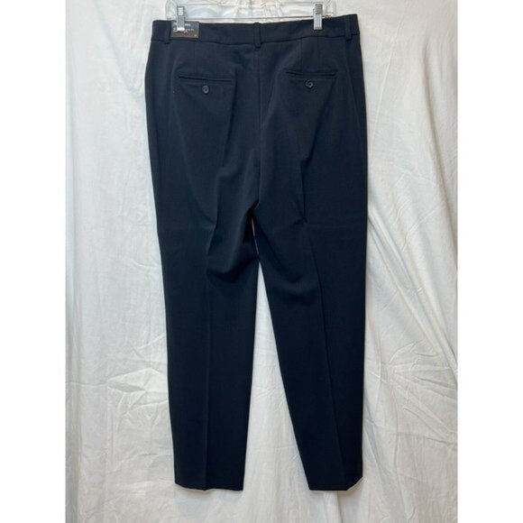Sharagano Sz 12‎ NWT Deep Navy Curvy Slim Fit Short Length Pants MSRP $70 - Picture 5 of 5